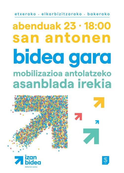 Urtarrilaren 9ko mobilizazioa antolatzeko asanblada irekia