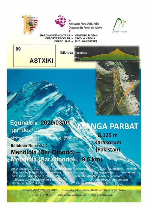 Mendi Eskolak: Astxiki