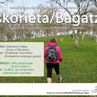 Eskorieta-Bagatzara mendi irteera familiarra