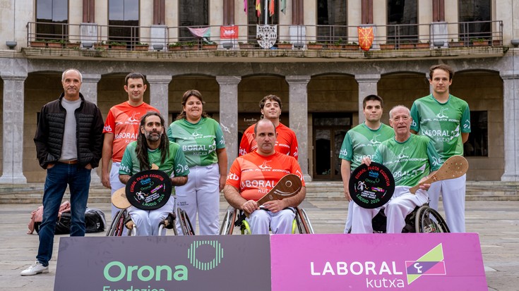 Laudion jokatuko da Euskal Pilota Egokituaren final handia, urriaren 12an