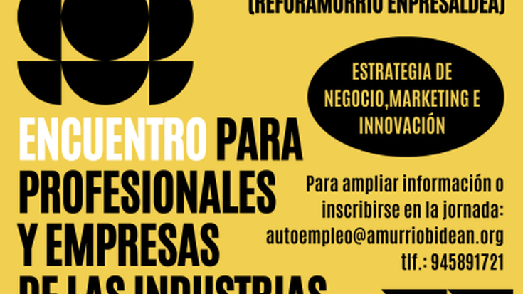 Kultur eta sormen industrietako profesional eta enpresentzako topaketa