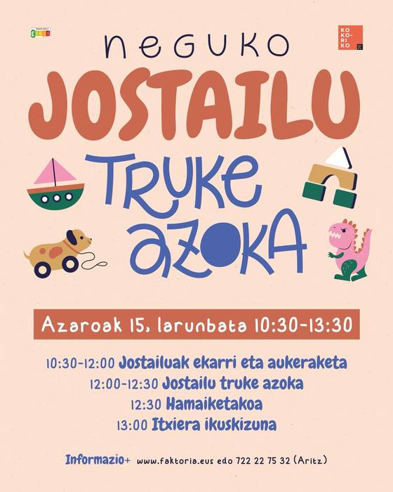 Jostailu truke azoka