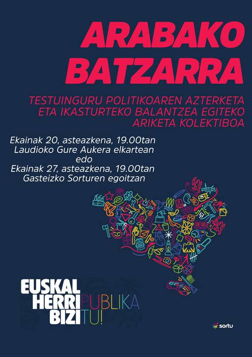 Arabako Sortuko batzarra