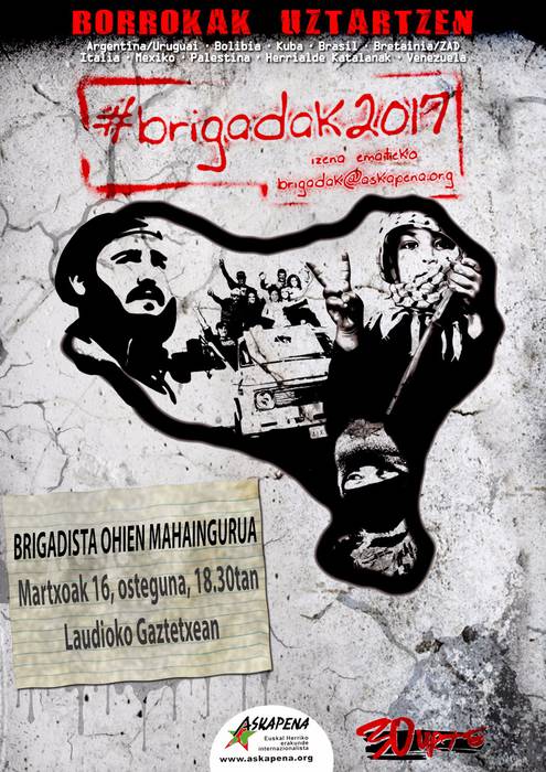 Brigadista ohien mahai-ingurua