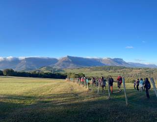 Mendi martxa izan da Saratxoko Jaietako osagai nagusia