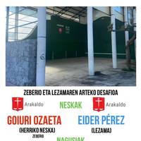 Zeberio eta Lezamaren arteko desafioa