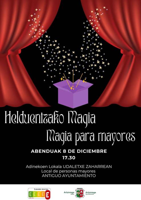 Adinekoentzako magia