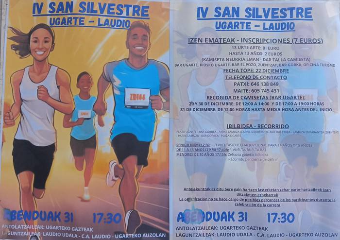 IV. San Silvestre lasterketa: Ugarte-Laudio