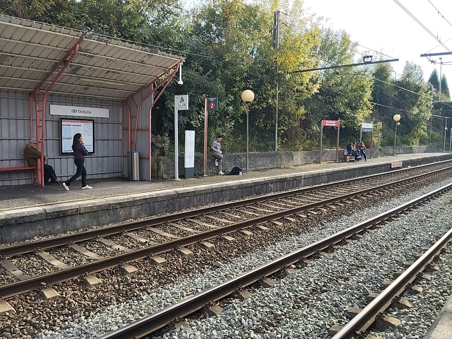 Tren zerbitzua eten dute Laudio eta Urduña artean, matxura baten ondorioz