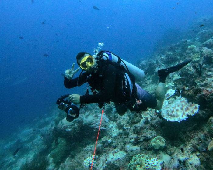 “Bertoko koralek sekula ikusi  ez dudan edertasuna daukate”