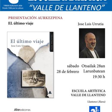 "El último viaje" liburuaren aurkezpena