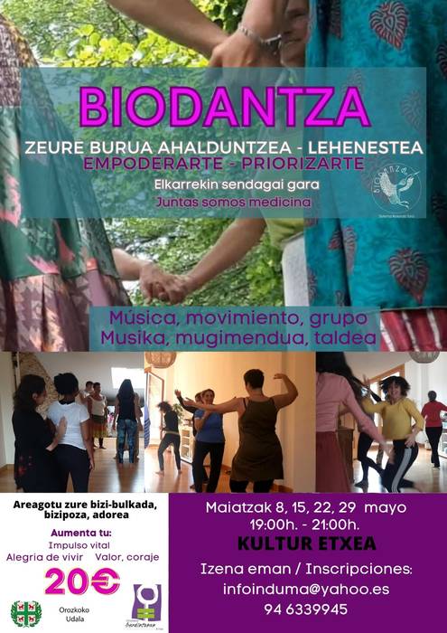 Biodantza ikastaroa