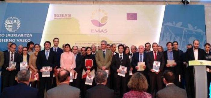 EMAS Europako ingurumen-kudeaketa sistema ezartzen egindako lanagatik jaso du saria udalak
