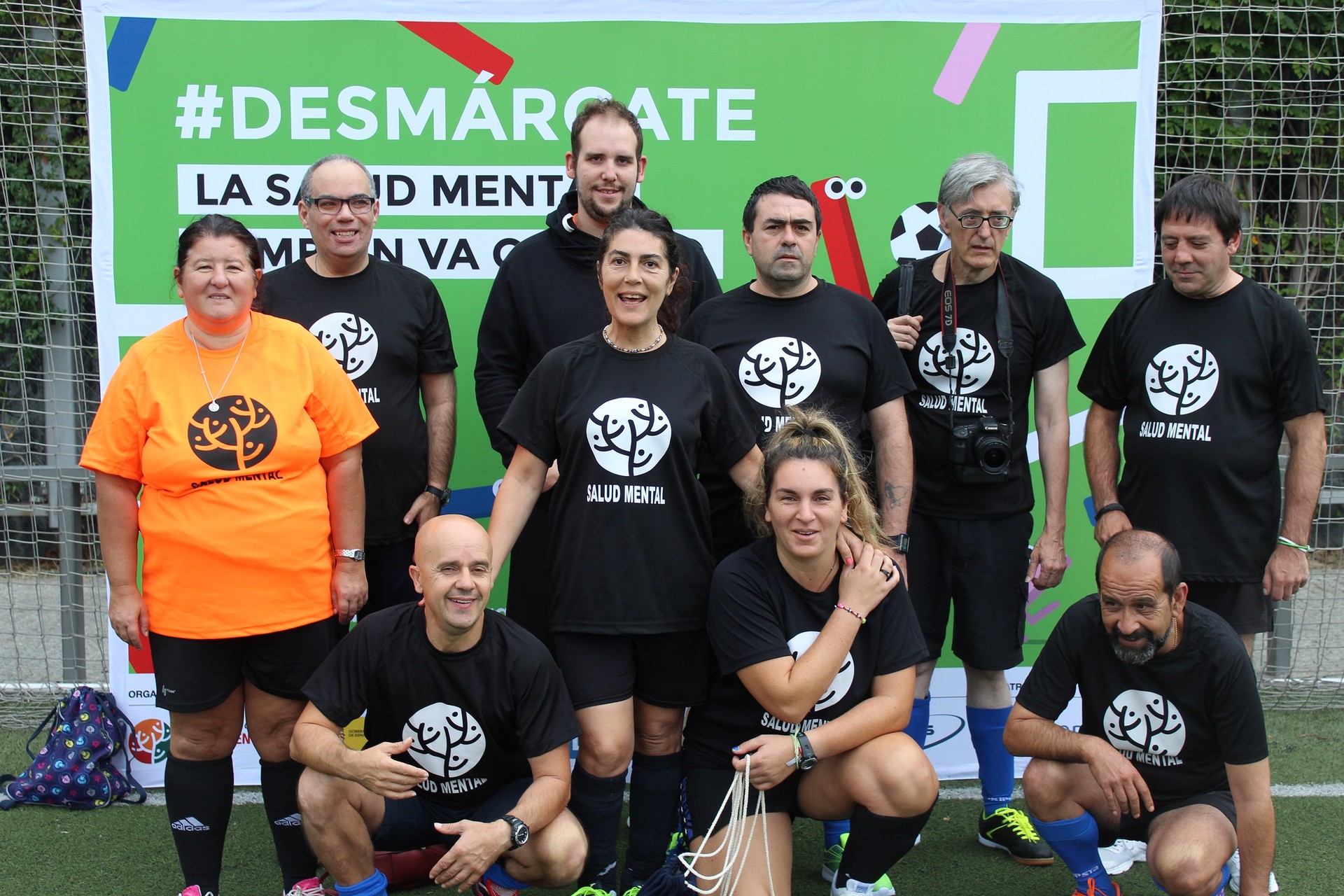 Madrilen egon dira ASASAMeko kideak buru osasunari buruzko futbol txapelketa batean