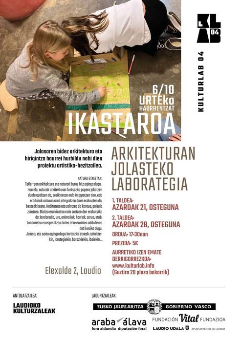 Arkitekturan jolasteko laborategia