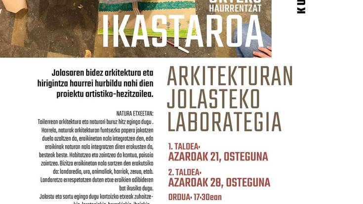 Arkitekturan jolasteko laborategia