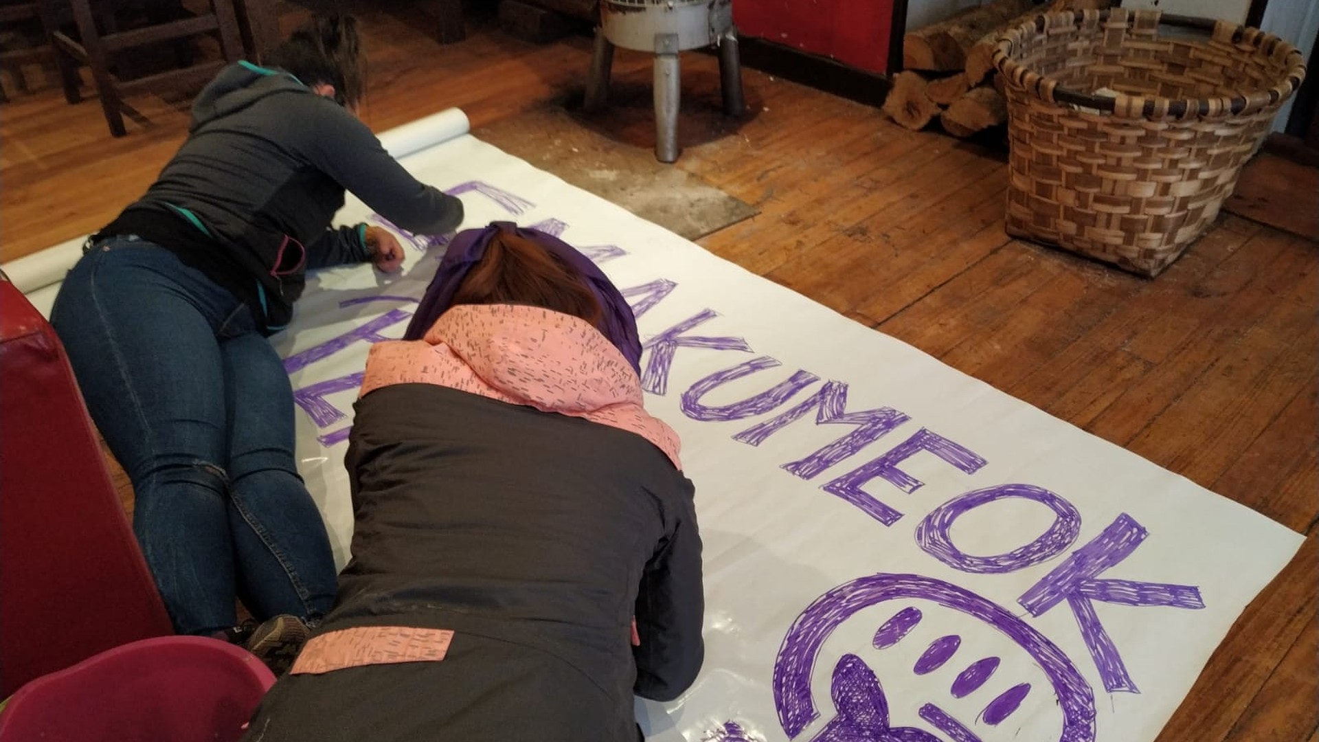 Otsati Feministaren greba eguneko argazkiak