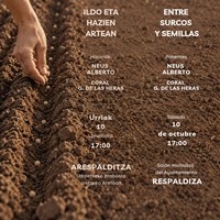 "Ildo eta hazien artean"