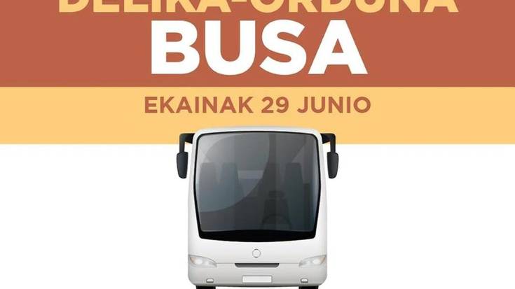 Delikako jaietara joateko autobusa (izena emateko azken eguna)