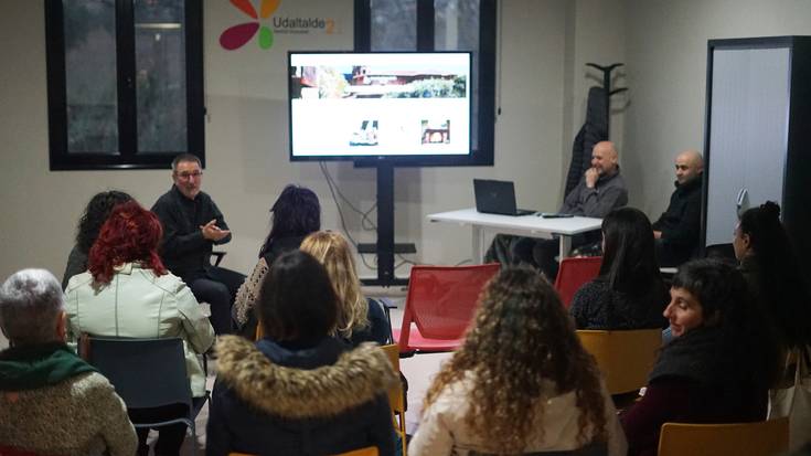 Ikasteko, bileretarako edota telelanerako espazio berria du Arrankudiaga-Zollok