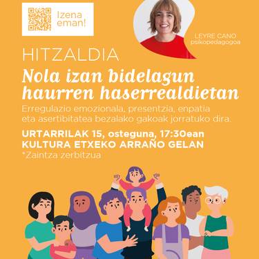 "Nola izan bidelagun haurren haserrealdietan"