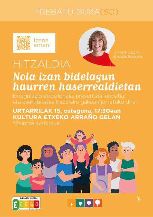 "Nola izan bidelagun haurren haserrealdietan"