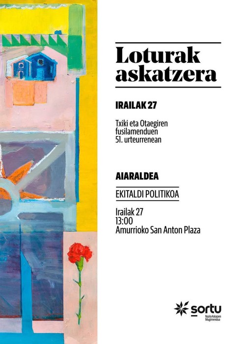 "Loturak askatzera" ekitaldi politikoa