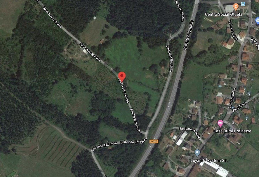 Furgoneta batek bere gidaria harrapatu du Luiaondon