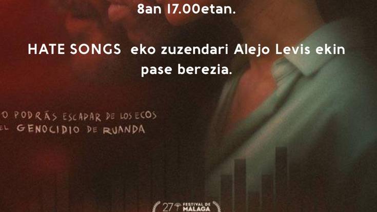 'Hate songs' filmaren estreinaldia