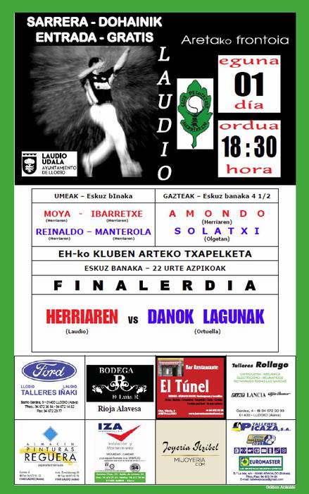 Herriaren vs. Danok Lagunak