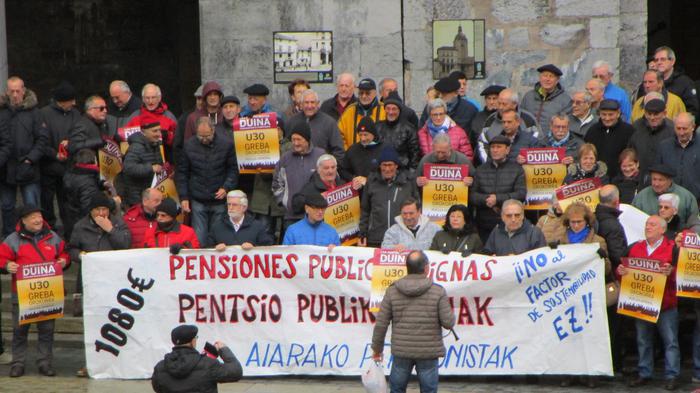 Lan, pentsio eta bizitza duinaren aldeko greba