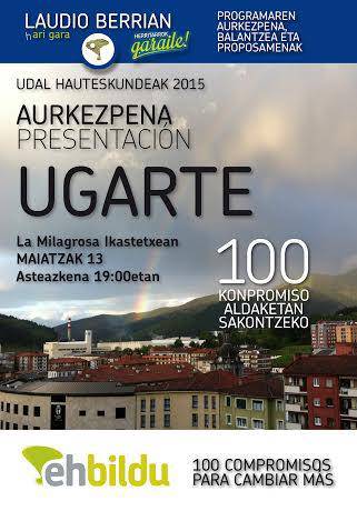 EH Bildu 100 konpromiso: Ugarte