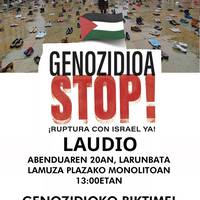 Genozidioko biktimei omenaldi herritarra