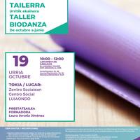 Biodantza tailerra