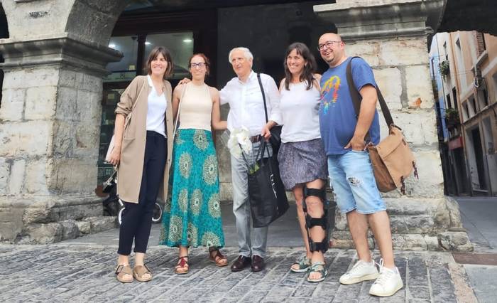 Urduñako EH Bilduren zinegotzi izateari utzi dio Juanjo Sanz Perezek, 47 urteko ibilbidearen ostean