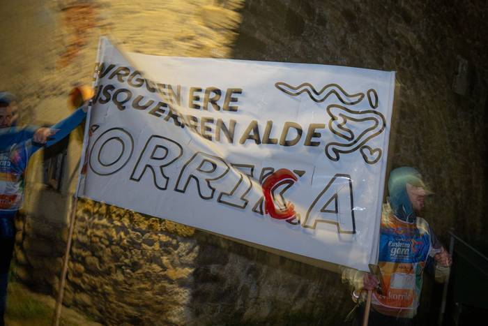 Burgosetik sartu da Korrika  37 1774594885913