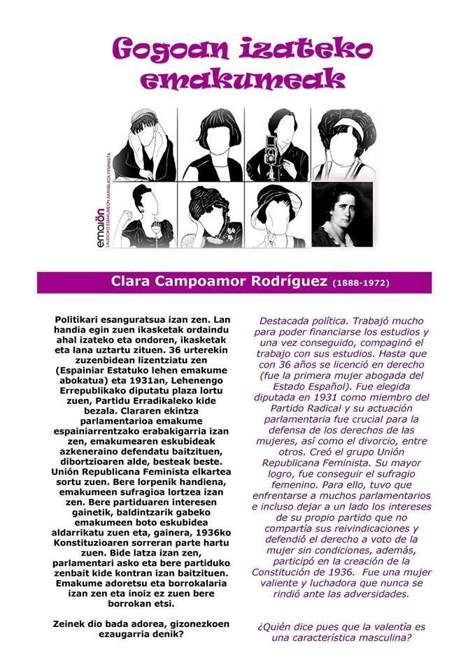 Clara Campoamor Rodriguez 2/8