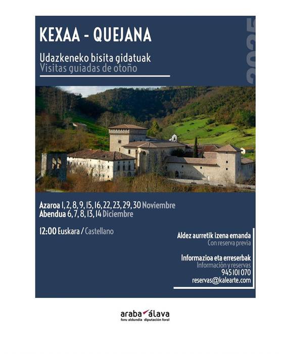 Bisita gidatua Kexaako monumentu multzoan