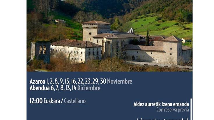 Bisita gidatua Kexaako monumentu multzoan