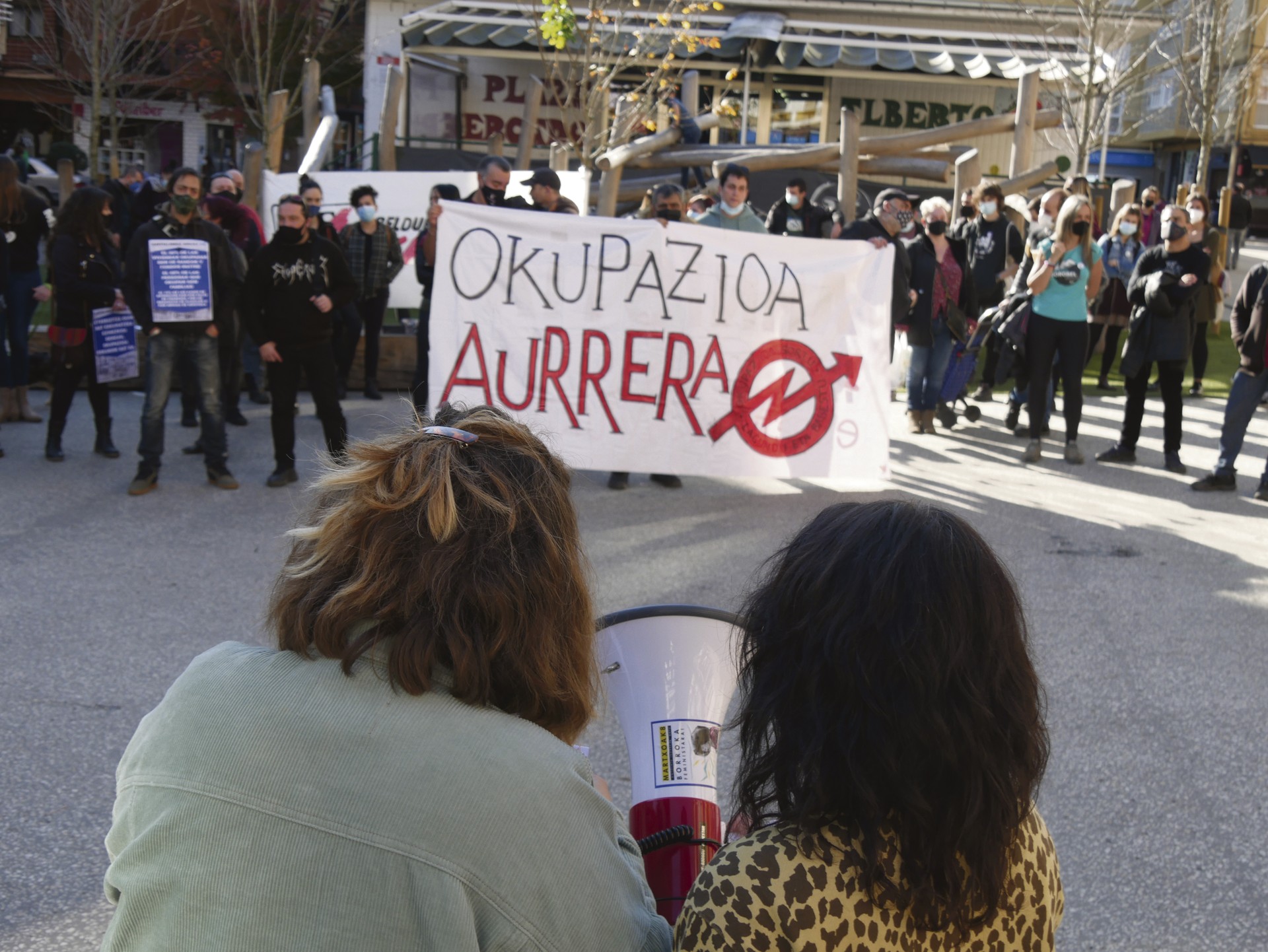 Okupazioaren kriminalizazioaren aurkako aldarria, plazara