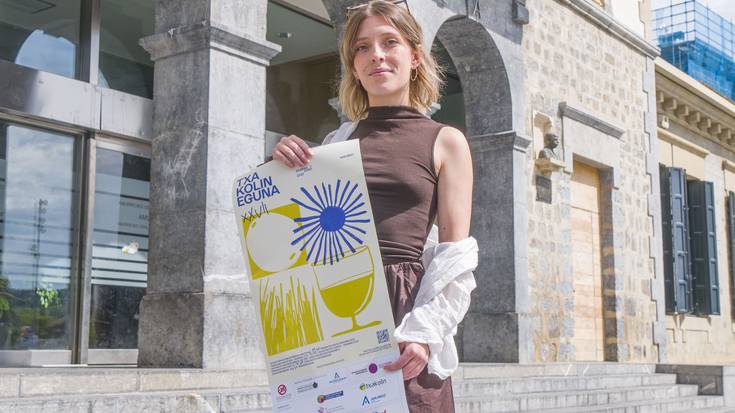 “Niretzat garrantzitsua zen Txakolin Egunean arnasten den giroa islatzea”