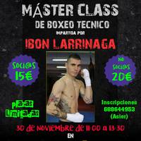 Ibon Larrinagaren master class
