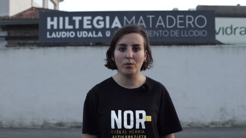 Laudioko hiltegi publikoak ateak itxi izana berri ontzat jo du NOR talde antiespezistak
