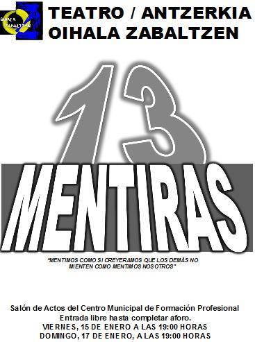 13 mentiras