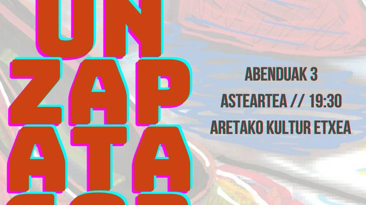 'Takoidun zapata gorria' antzezlanaren entsegu irekia