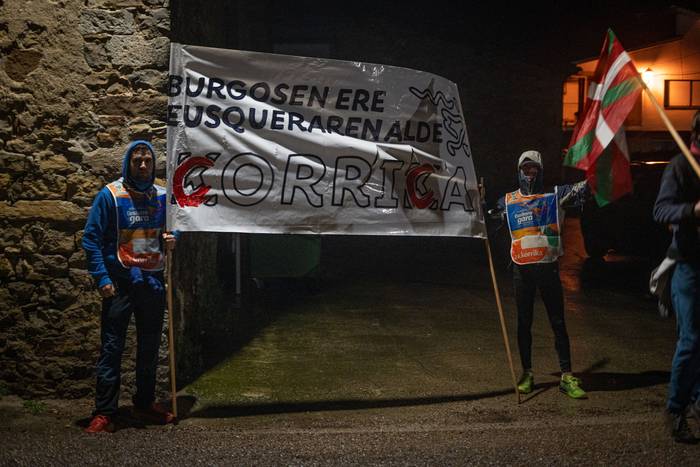 Burgosetik sartu da Korrika  32 1774594843646