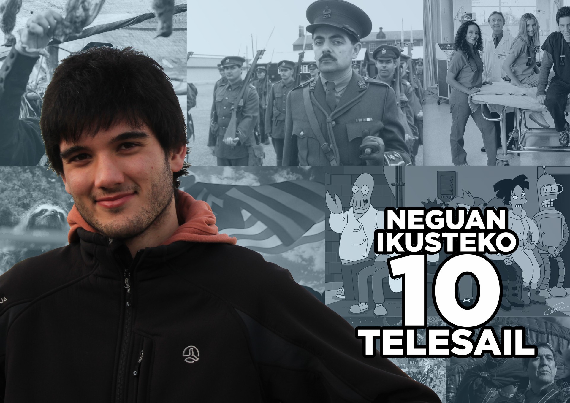 Unai Apodaka: 10 telesaio neguan ikusteko