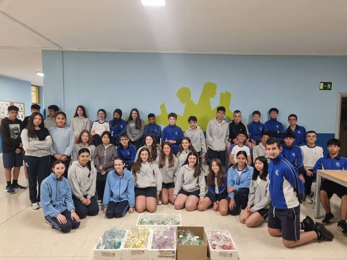 Eskuz egindako xaboiak salduko dituzte La Milagrosako ikasleek, DANAko kaltetuekin elkartasunean