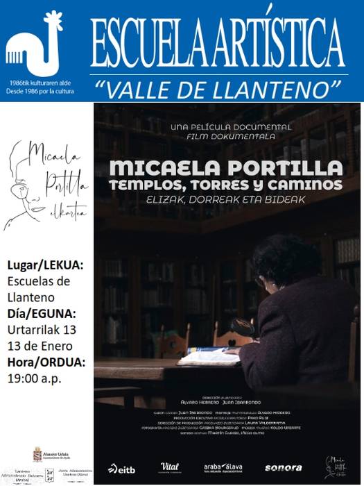 'Micaela Portilla: Elizak, dorreak eta bideak'