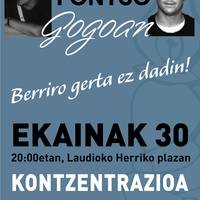 'Pili eta Fontso gogoan' elkarretaratzea